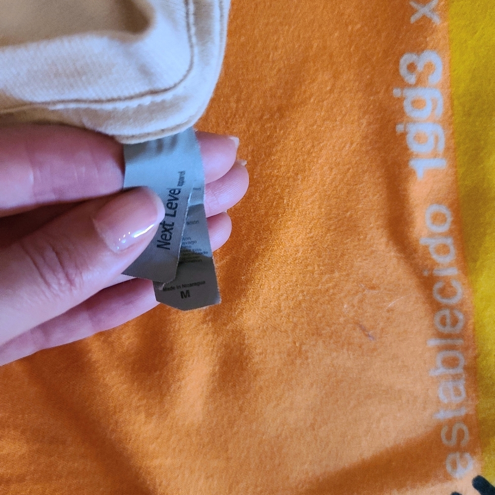 NWOT glassjaw Faces Tan Concert T-Shirt Medium - Picture 3 of 3